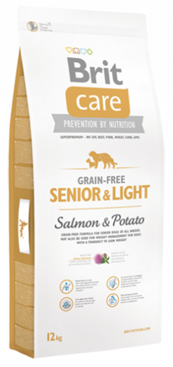 Grain Free Senior & Light Salmon