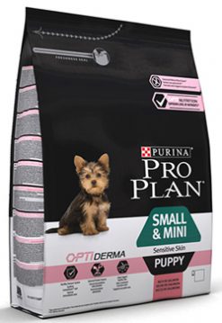 Pro plan puppy small&mini sensitive skin 3 kg