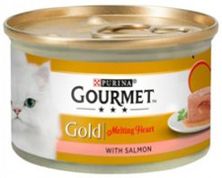 Purina gourmet η καρδιάς της γεύση σολομού 85 gr