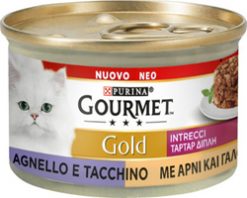 Purina gourmet ταρτάρ αρνί & γαλοπούλα 85 gr